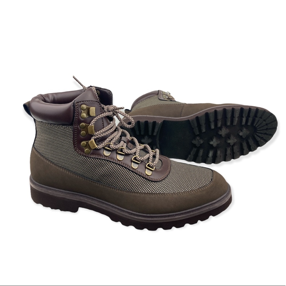 Men's Combat boots Reaction Kenneth Cole Klay Lug  Expresso